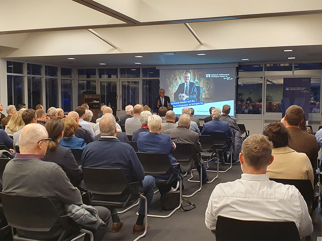 Erfolgreiche Kundenveranstaltung mit Prof. Benedikt