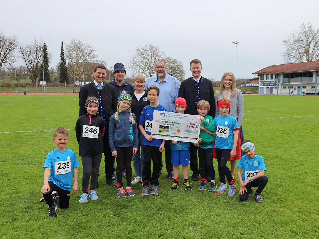Erfolgreiches Crowdfunding-Projekt des TSV 1888 Waging