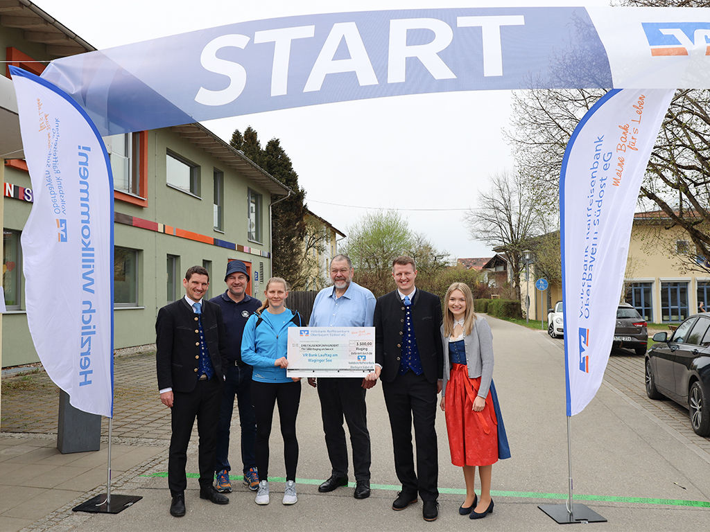 VR Bank Lauftag am Waginger See