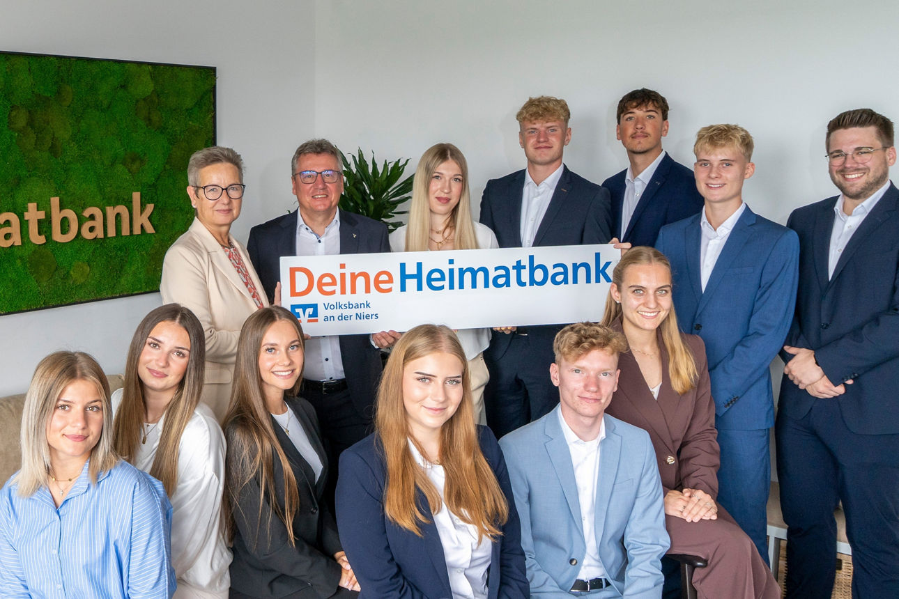 Ausbildungsstart Volksbank an der Niers 2025