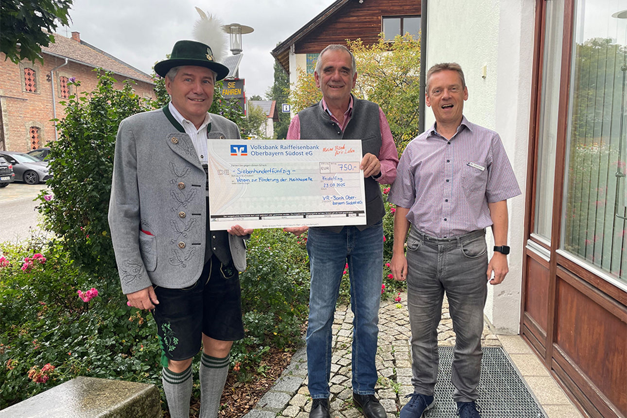 Spende an die Musikkapelle Fridolfing