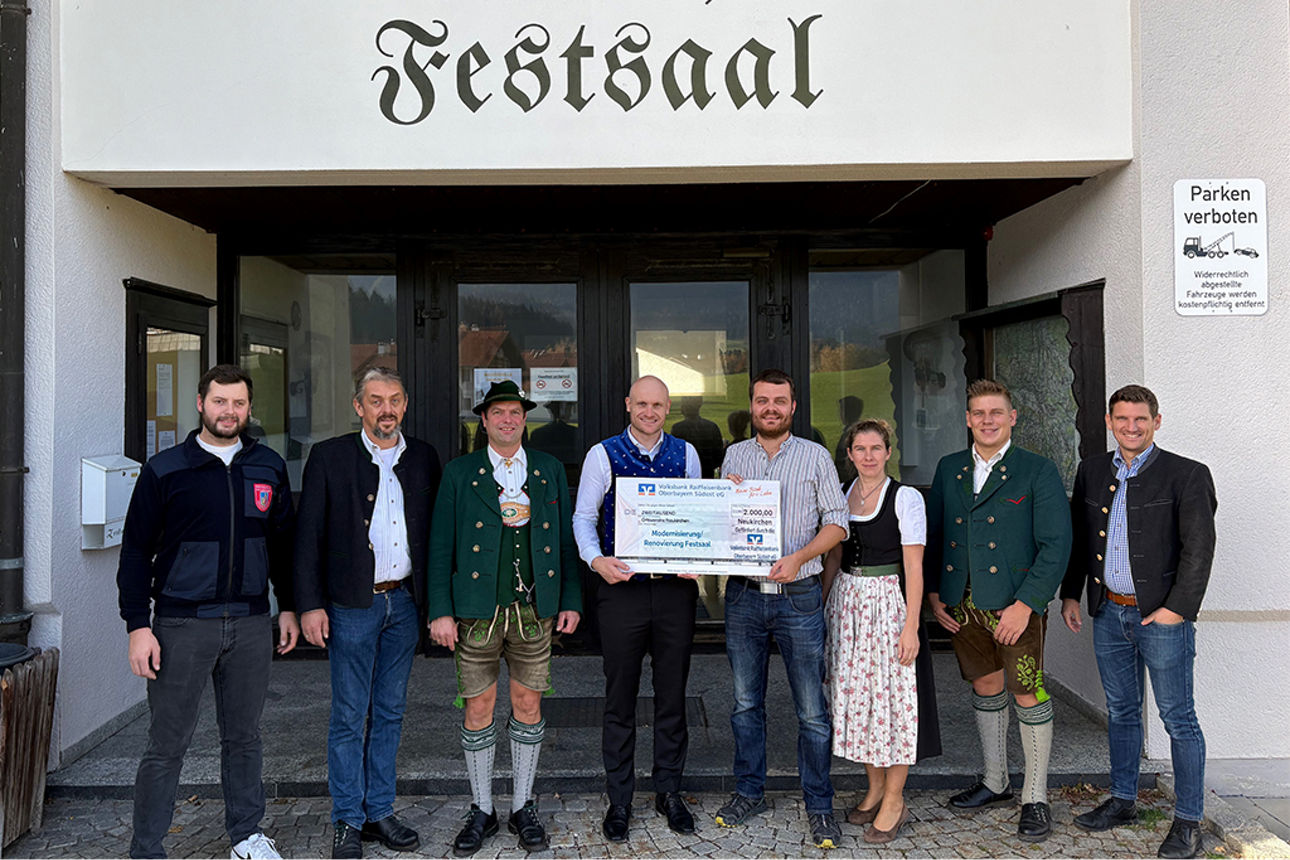 Wir unterstützen die Neukirchner Ortsvereine