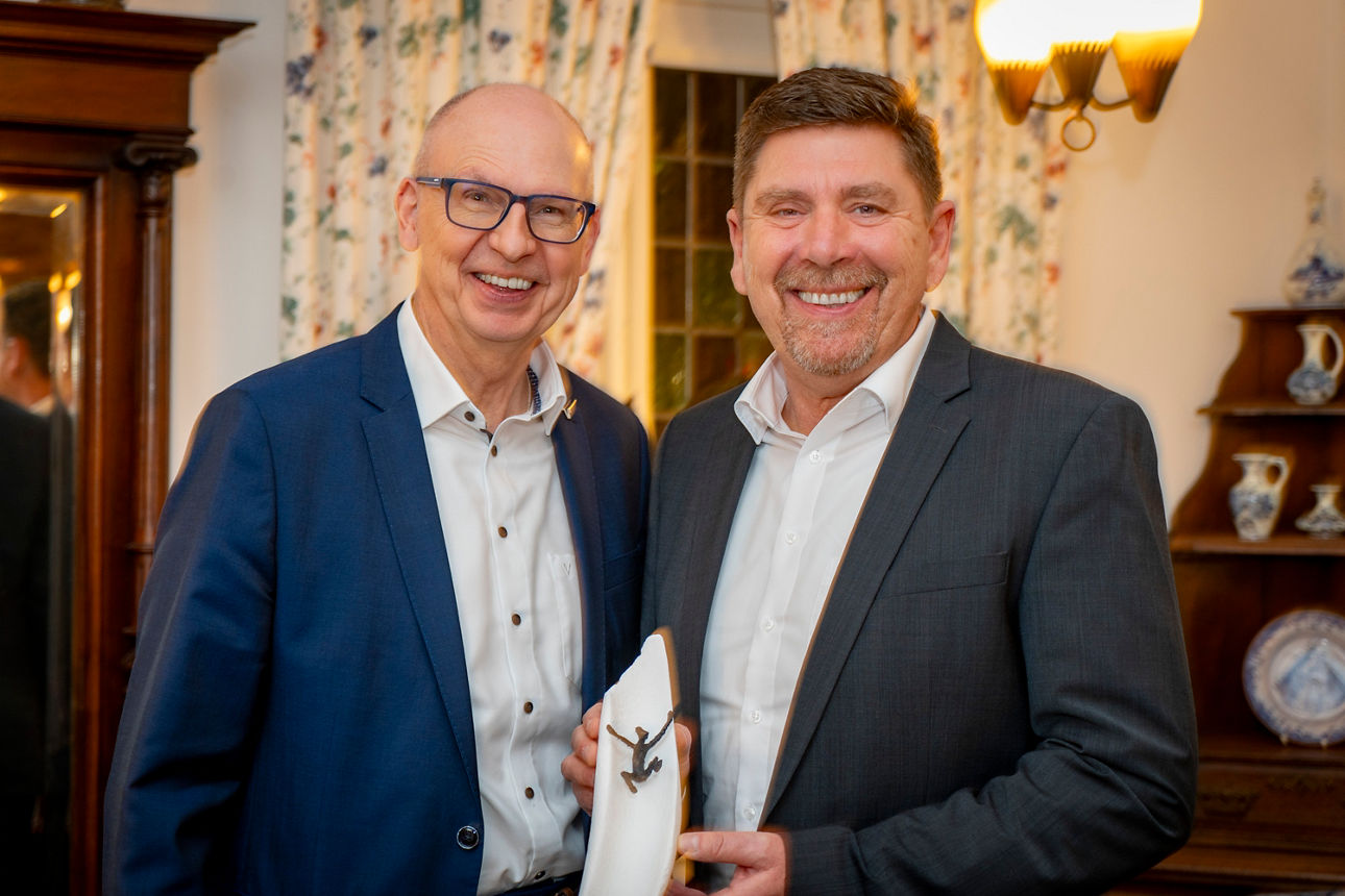 Wilfried Bosch und Heinz-Gerd Prast