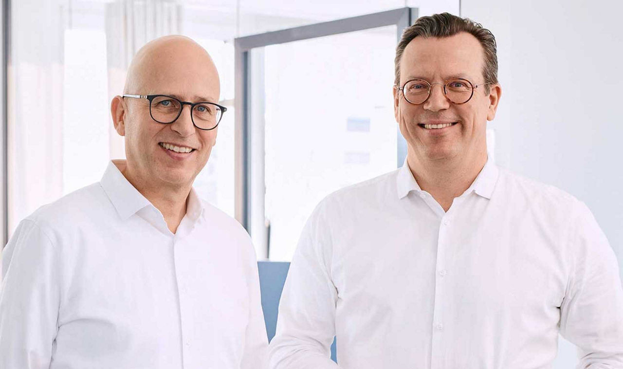 Hauptversammlung 2025 Maik Wandkte und Heiko Gerdts nebeneinander
