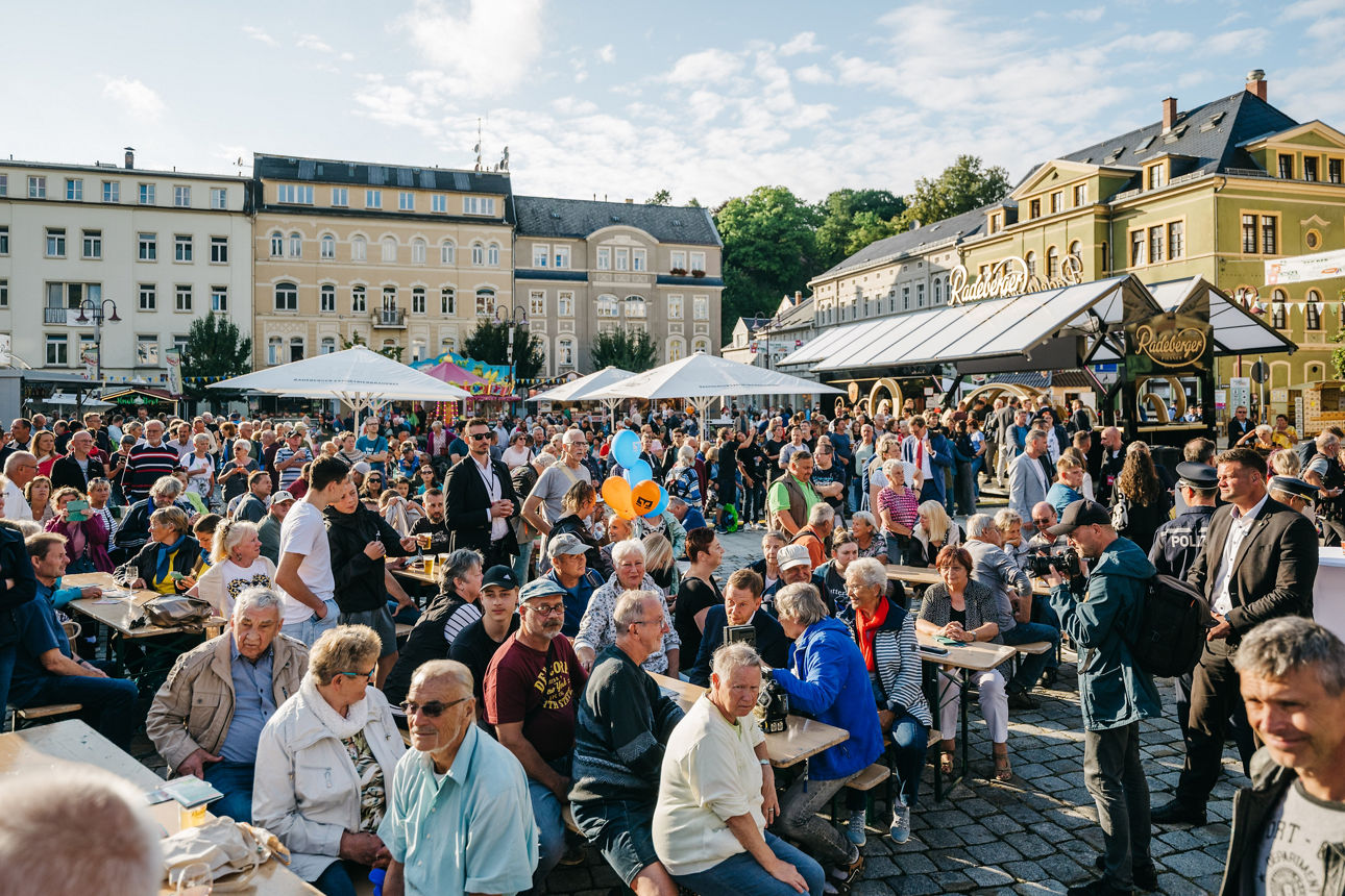 Reges Treiben auf dem Markt