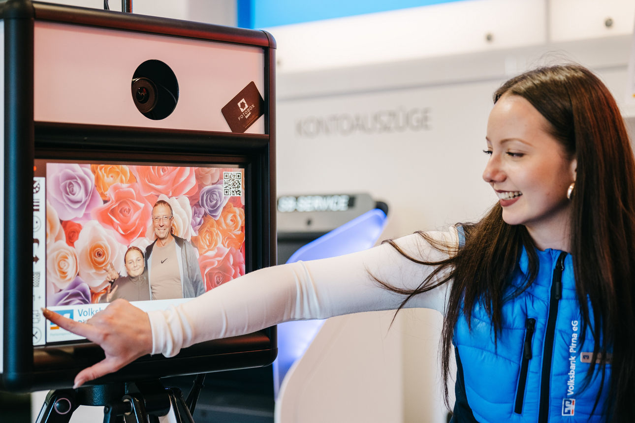 Erinnerungsbild von der Fotobox