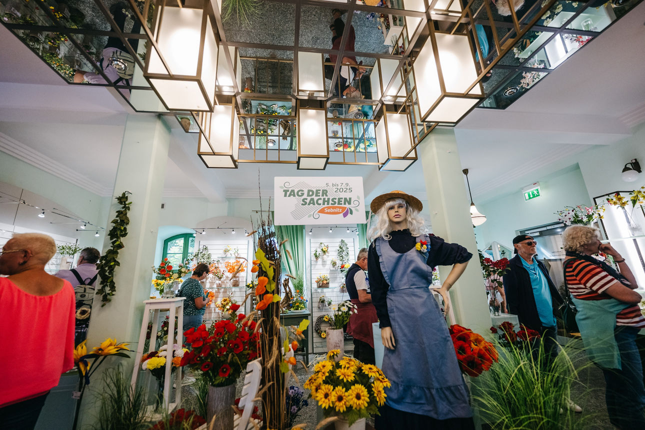 Die Seidenblumenstadt Sebnitz