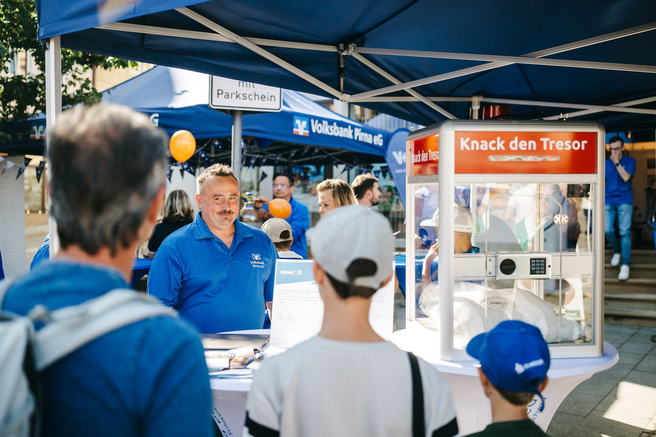 Gewinnspiel "Gläserner Tresor"