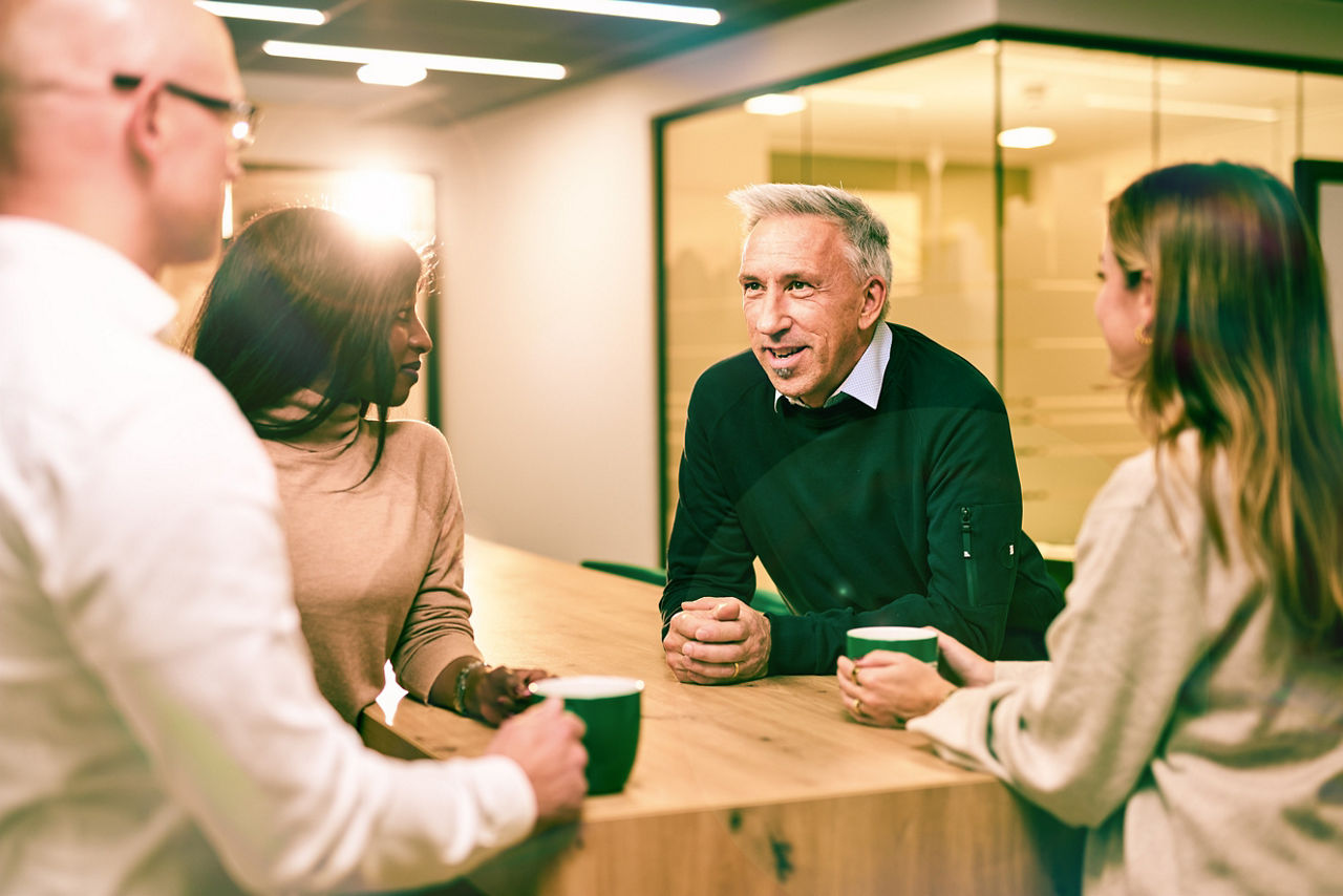 Arbeit im Team bei der PSD Bank Rhein-Ruhr