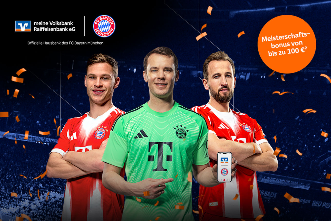 FC Bayern Fansparen Kampagne mit den FC Bayern München Spielern