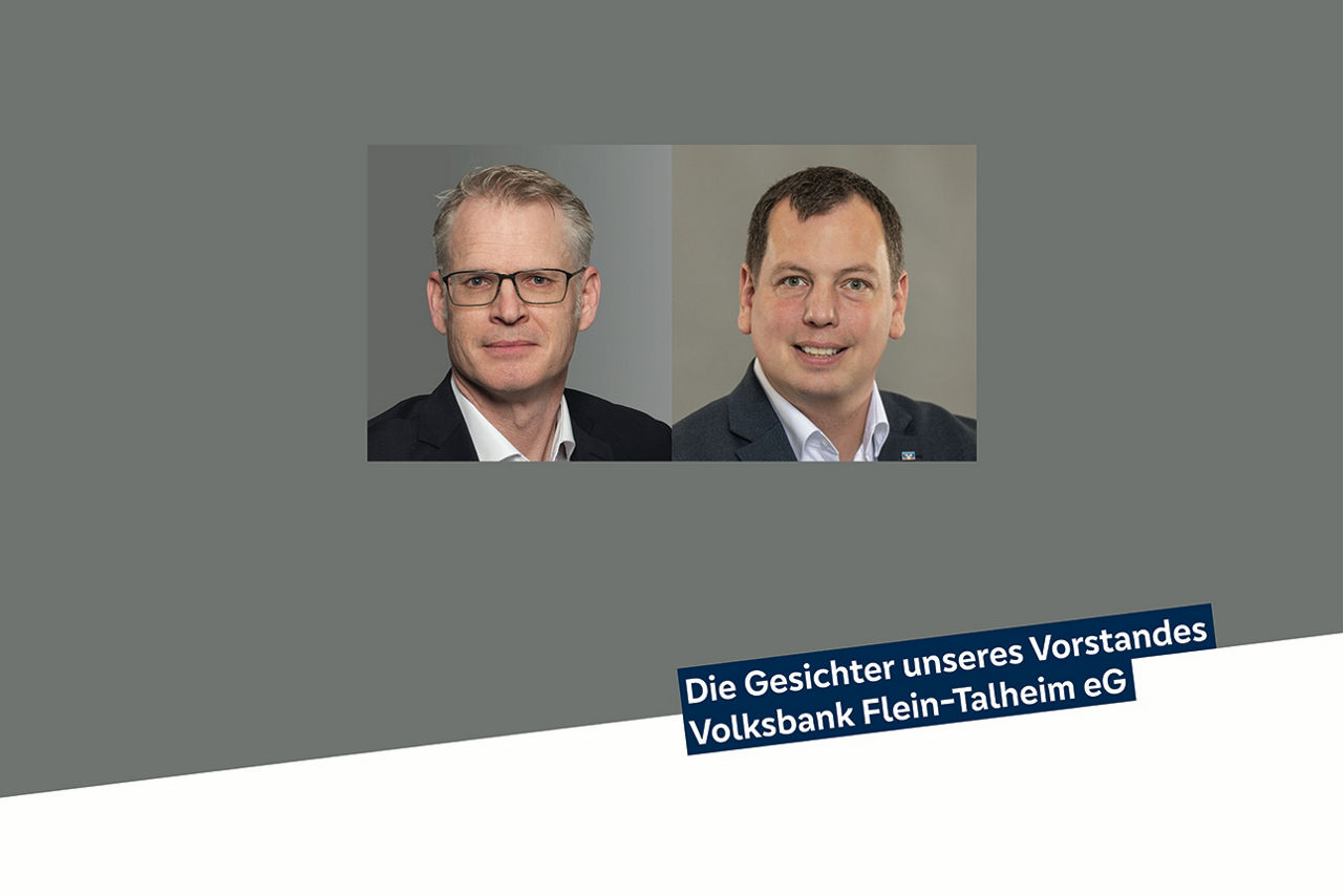 Bild unserer Vorstände Andreas Moritz und Fabian Schnabel