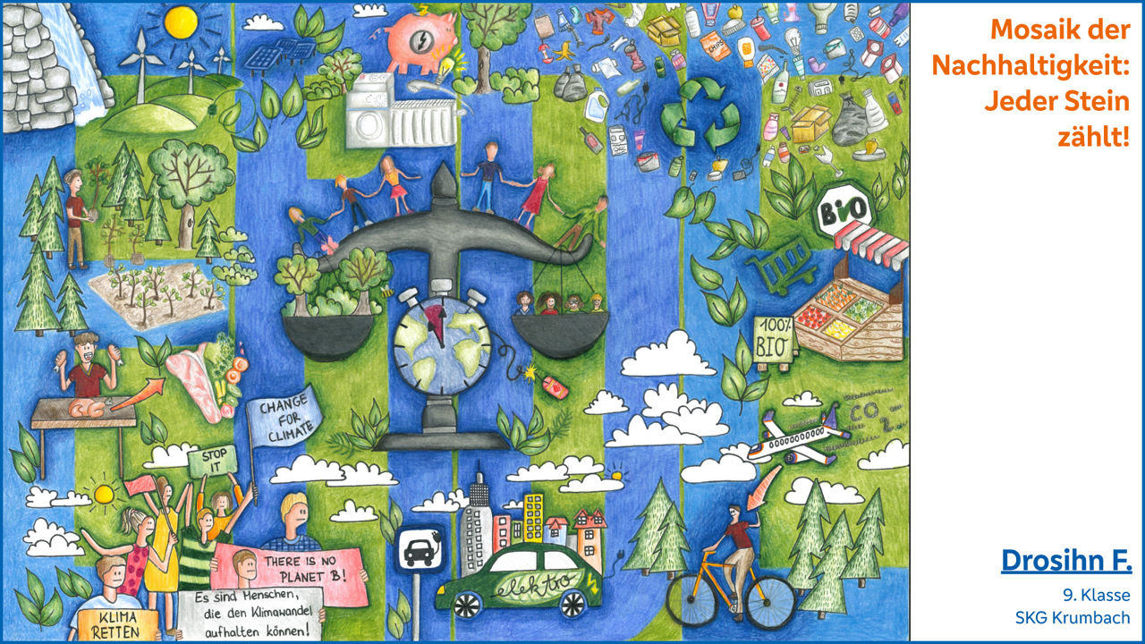 Mosaik der Nachhaltigkeit: Jeder Stein zählt!