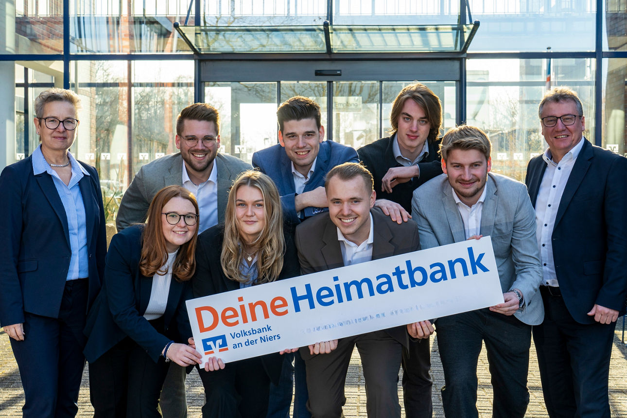 Ausbildungsabschluss Volksbank an der Niers 2026
