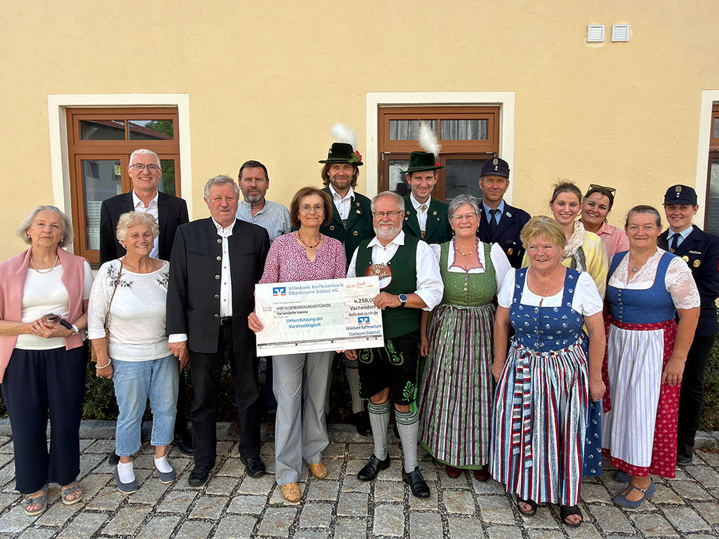 4.250 Euro für unsere Heimat