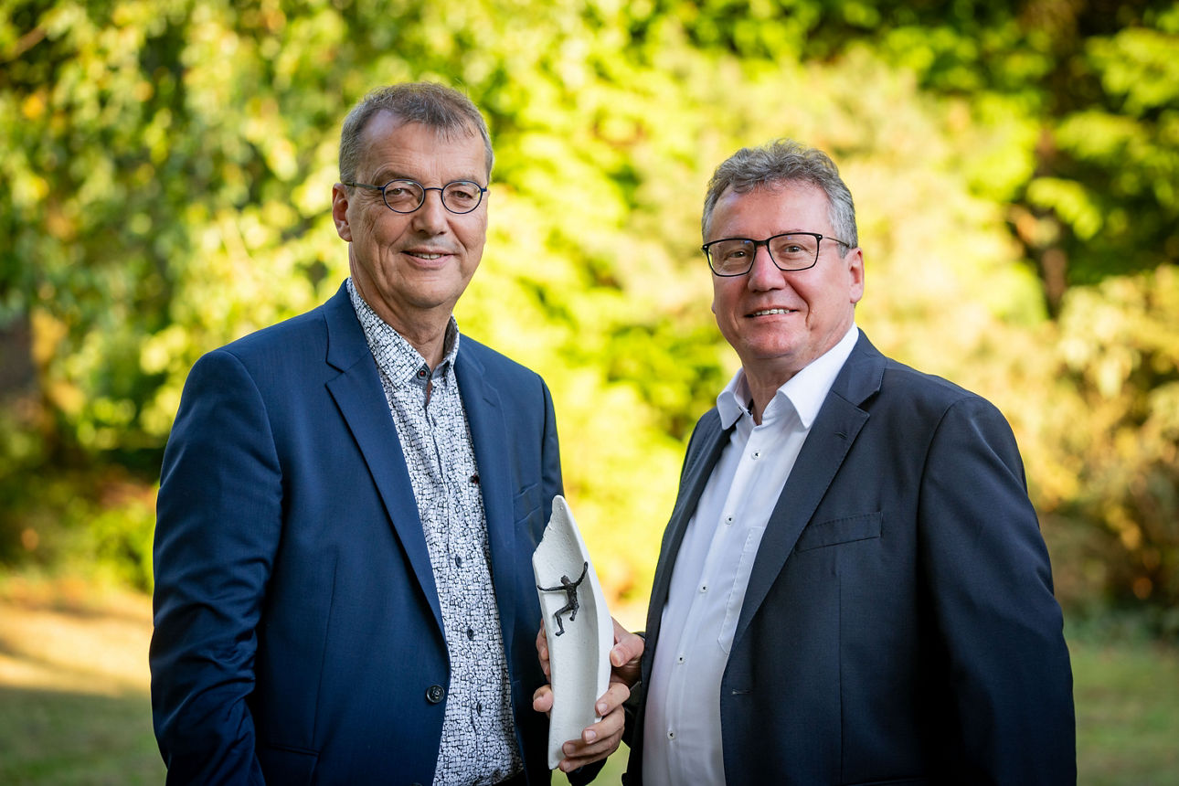 Volksbank an der Niers verabschiedet Willi Halmanns