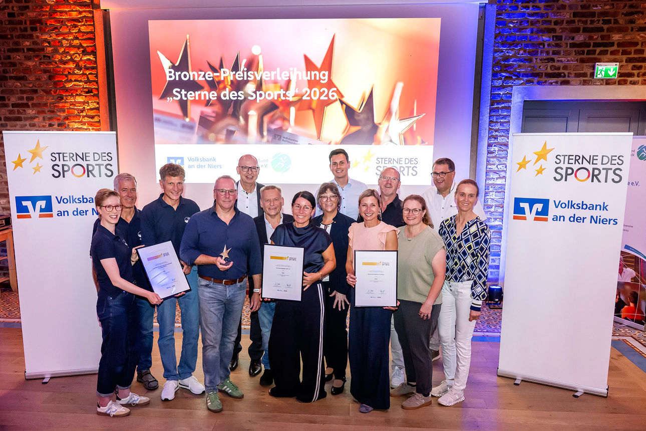 Preisverleihung "Sterne des Sports" in Bronze 2026