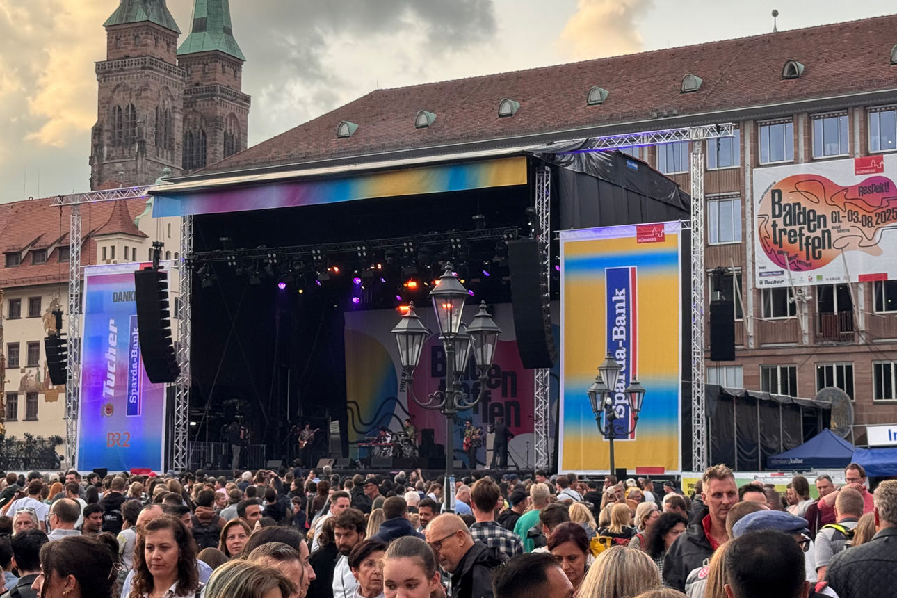 Bild vom Bardentreffen in Nürnberg