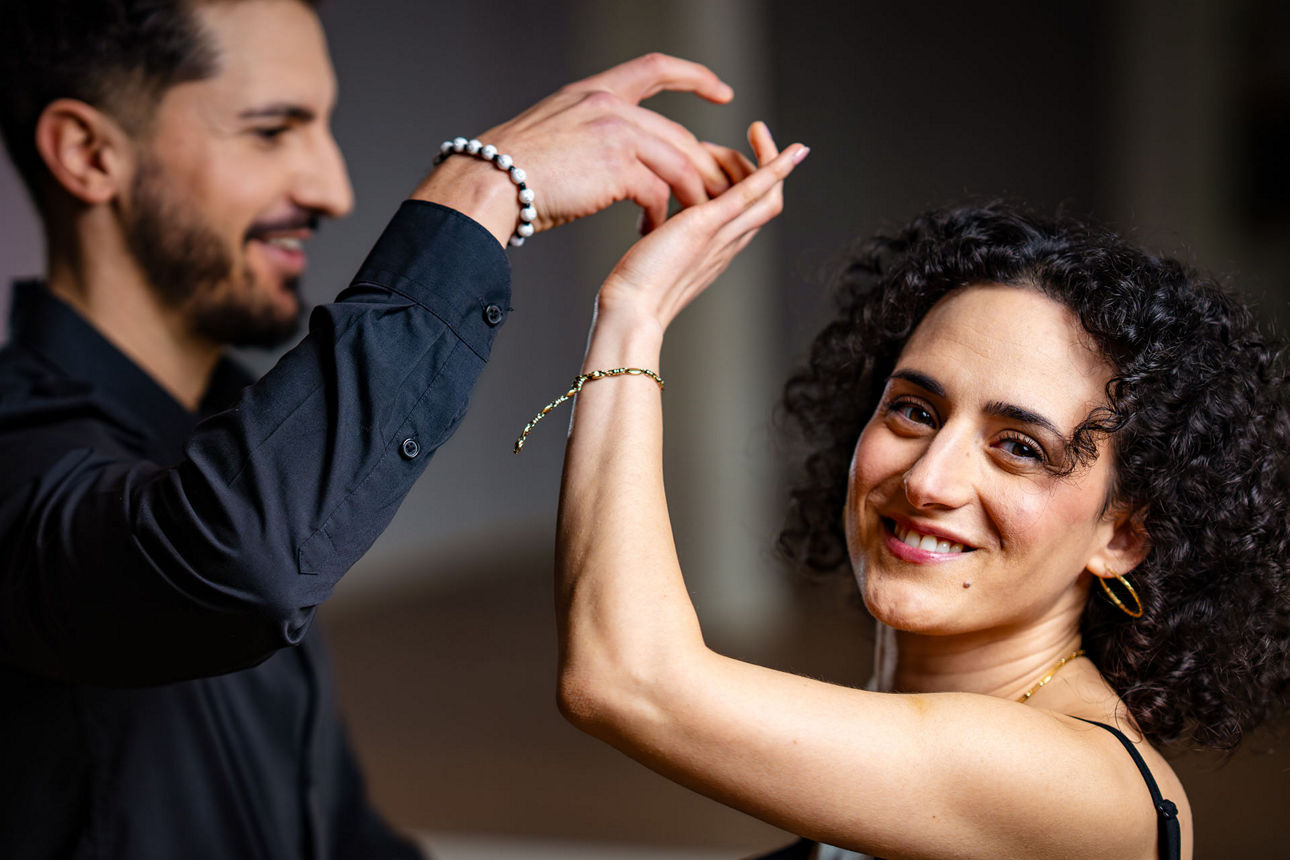 Chiara beim Salsa