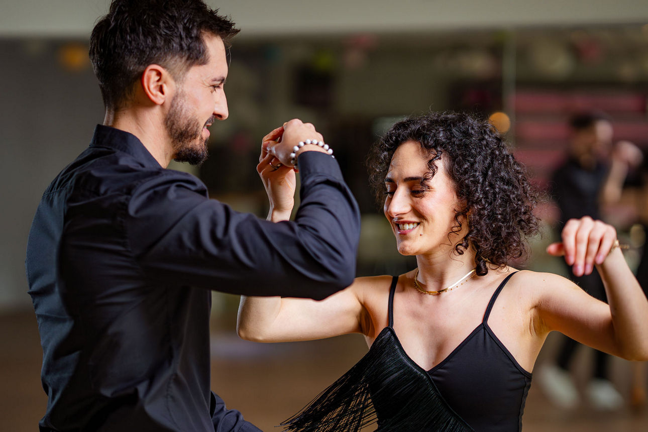 Chiara beim Salsa