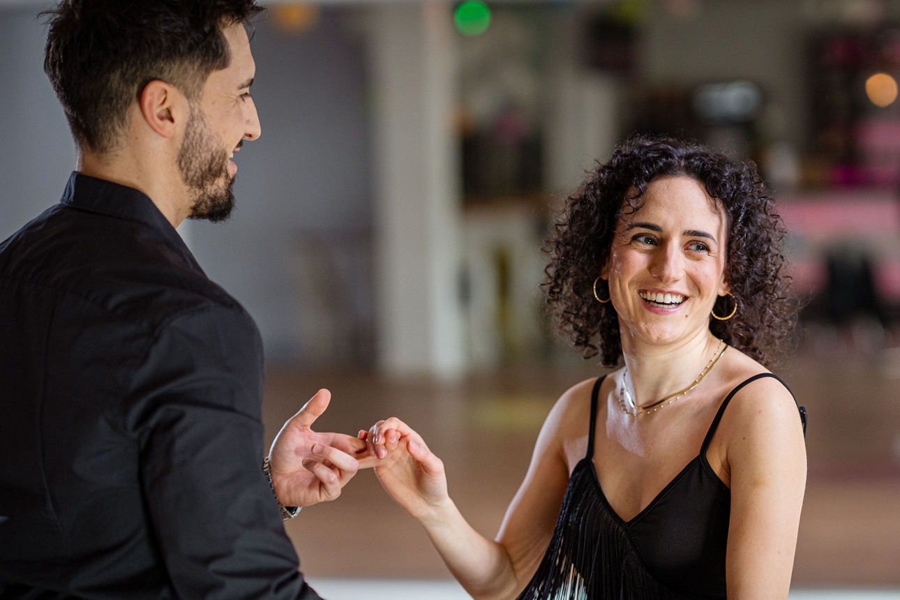 Chiara beim Salsa