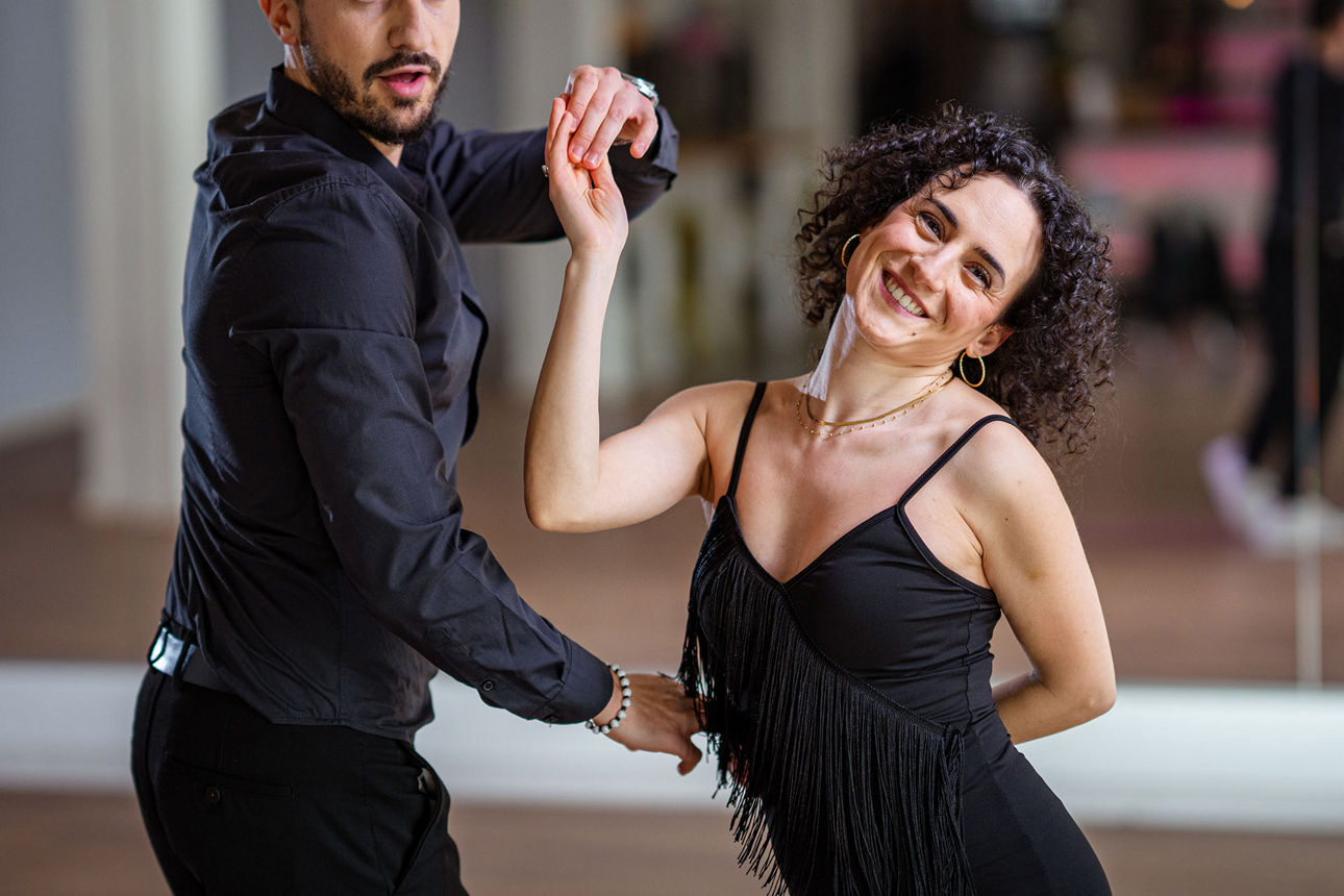 Chiara beim Salsa