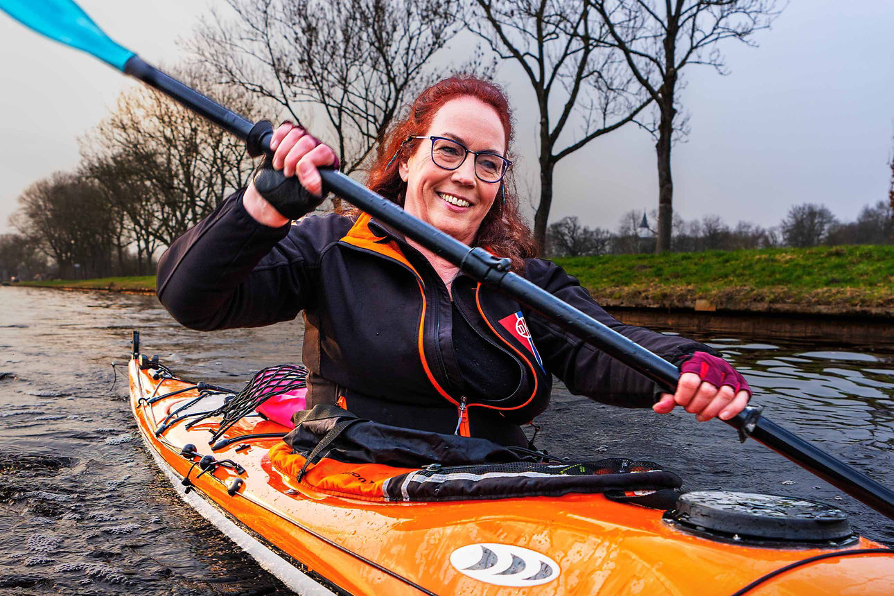 Anke - Kajakfahrerin aus Jever
