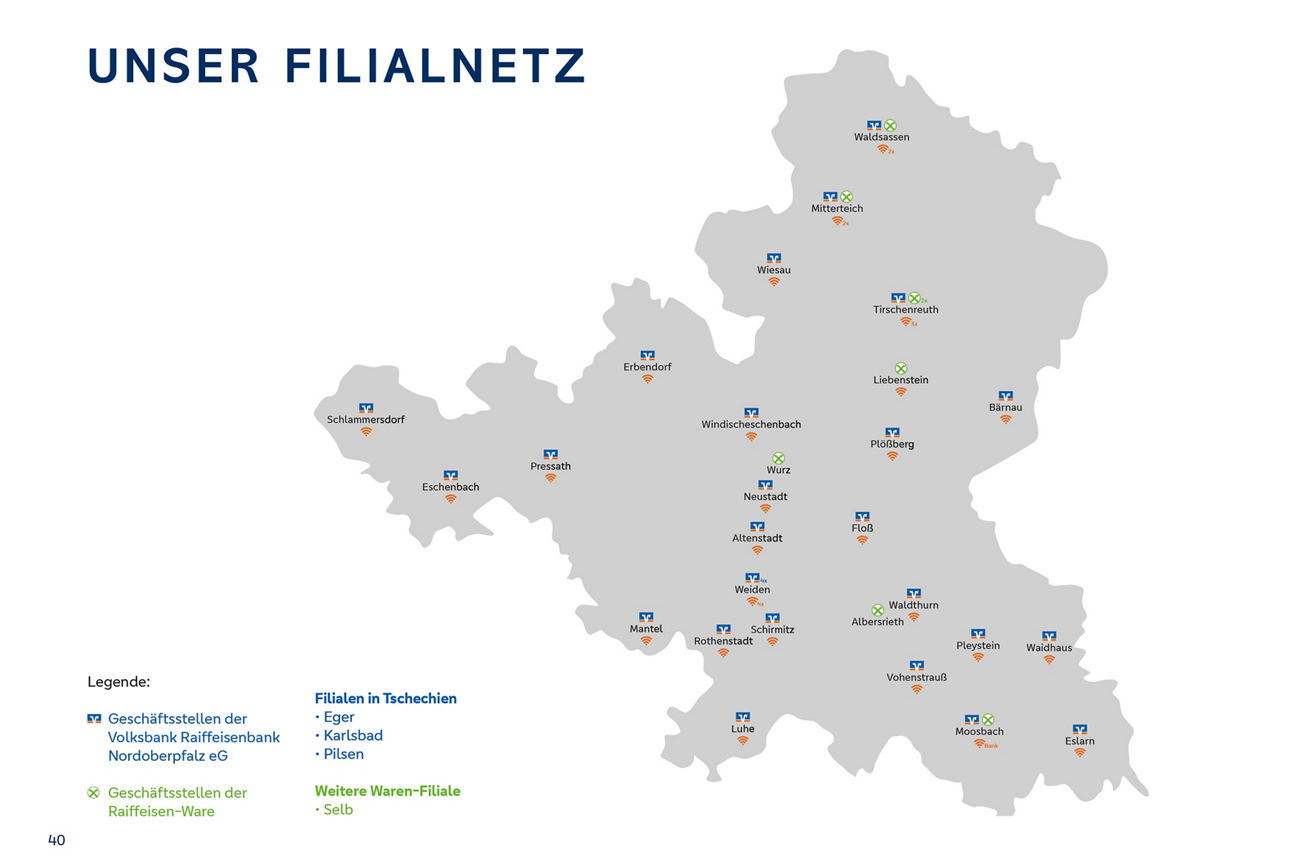 Übersicht über unsere Filialen 