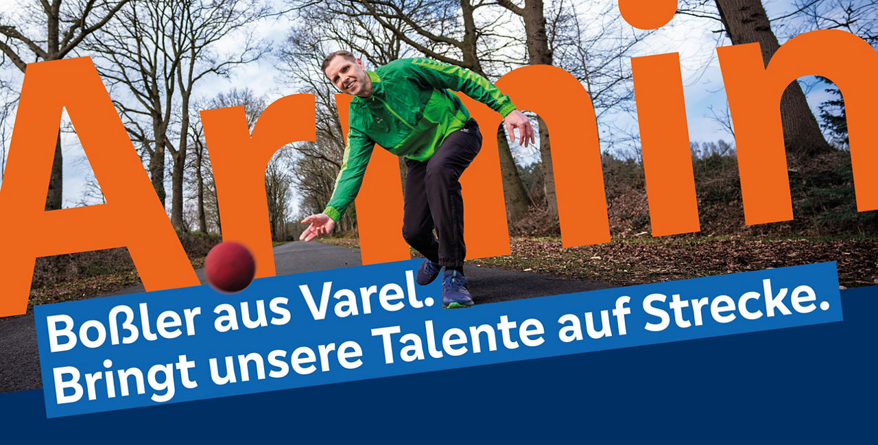 Armin - Boßler aus Varel.