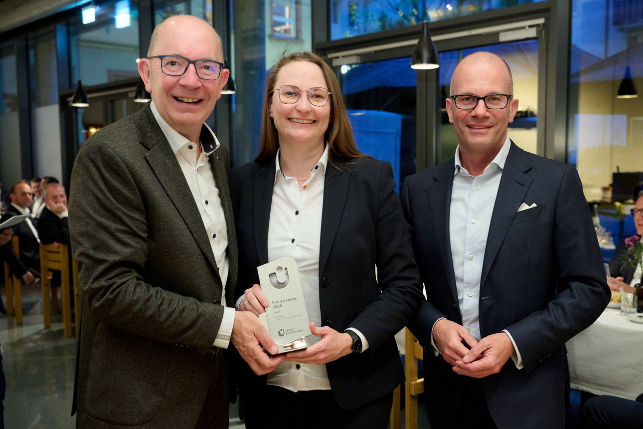 Der Vorstand der Volksbank Allgäu-Oberschwaben eG: Werner Mayer, Josef Hodrus und Stephanie Bernickel  (von links).
