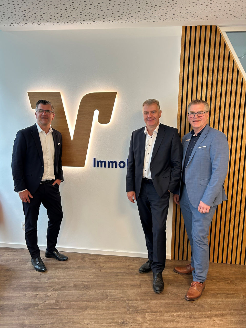 Dr. Oliver Altenhövel, Jürgen Feistmann und Andreas Howe (v.l.n.r.)