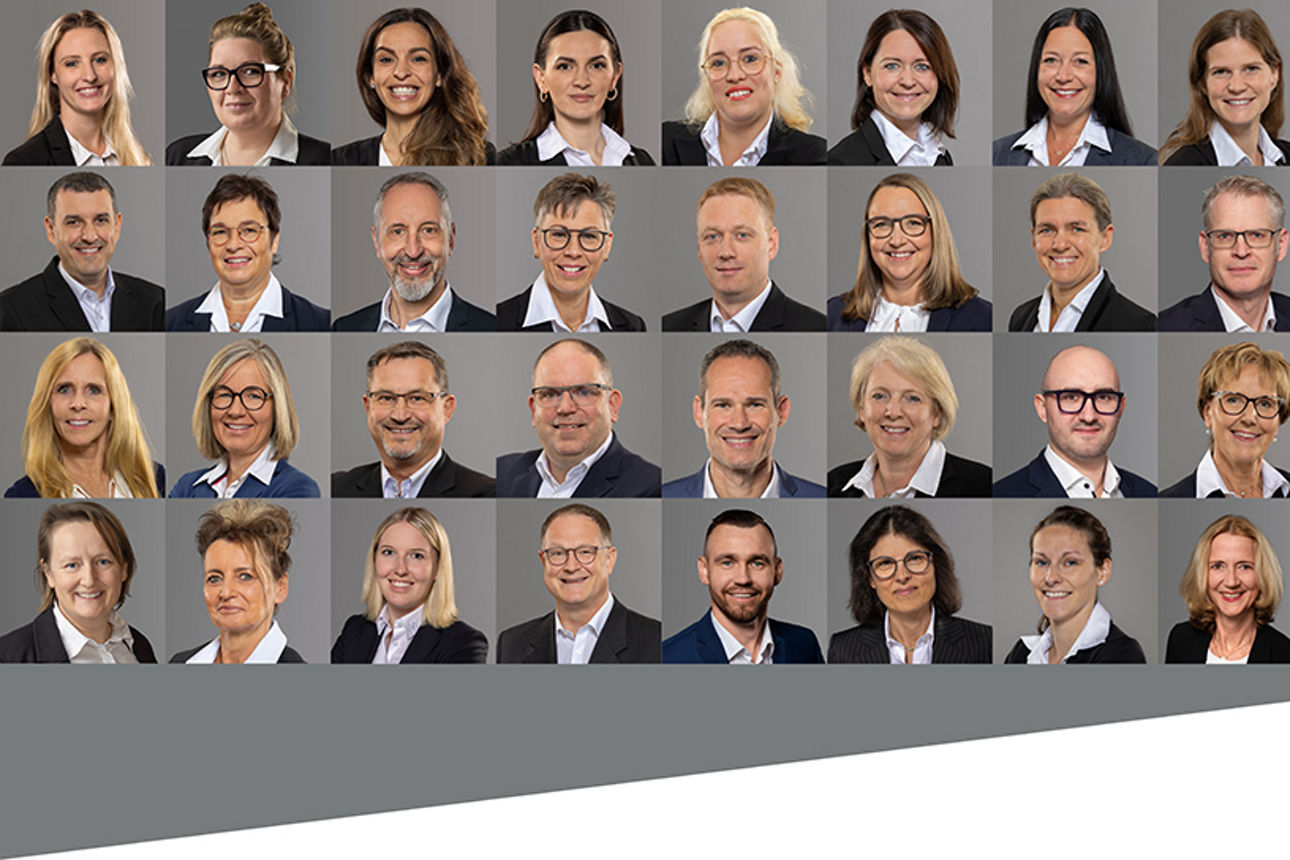 Die Mitarbeiter der Volksbank Flein- Talheim eG