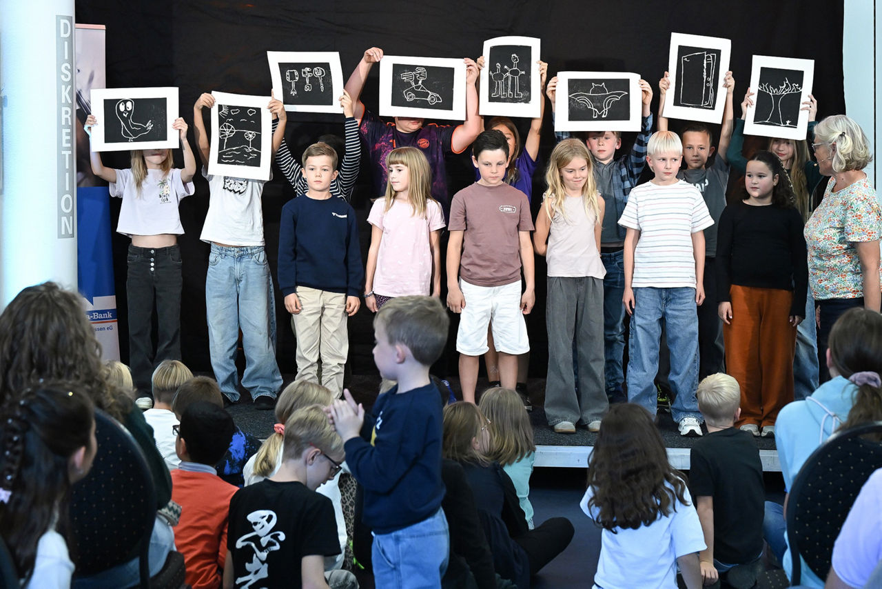 Schüler:innen der Johann-Friedrich-Krause-Schule