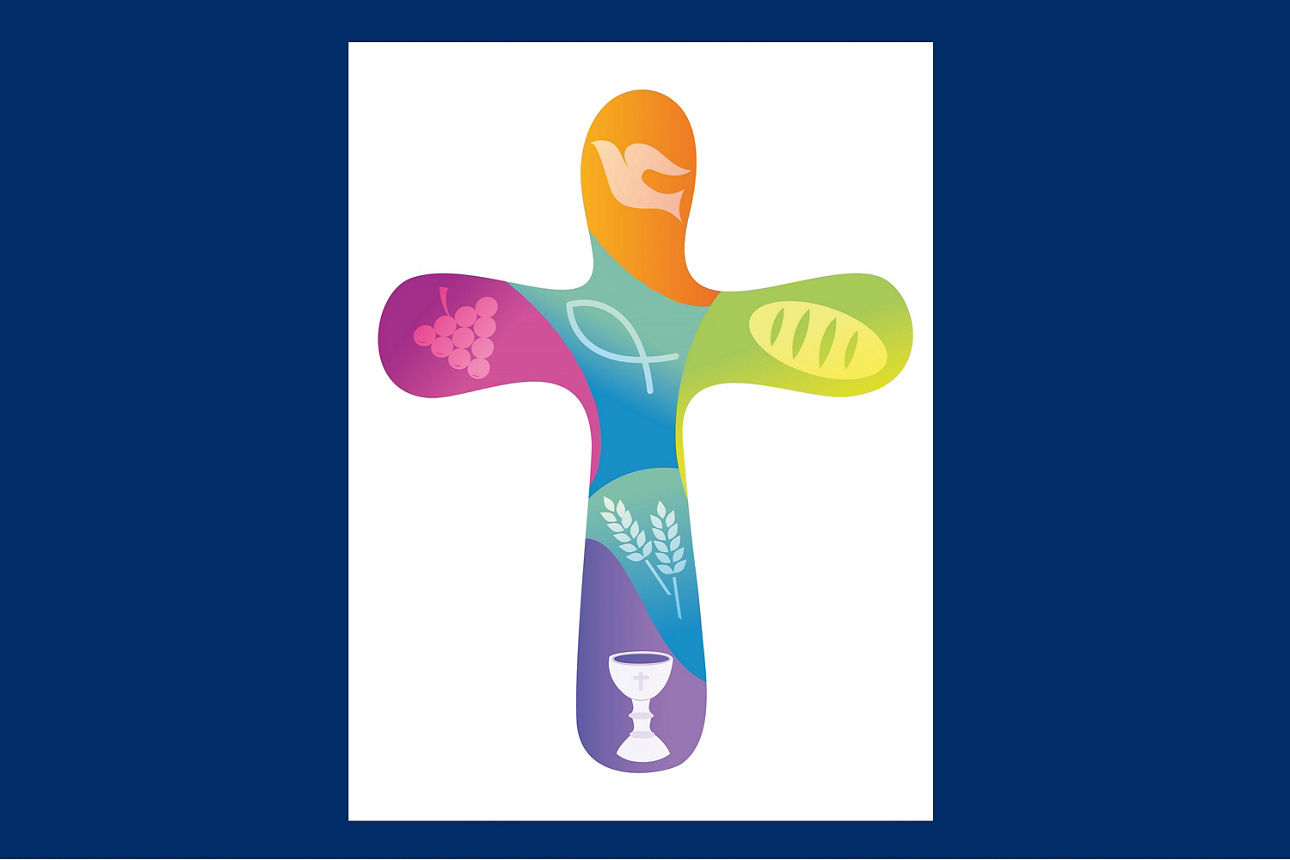 Textgrafik „Herzlichen Glückwunsch“.