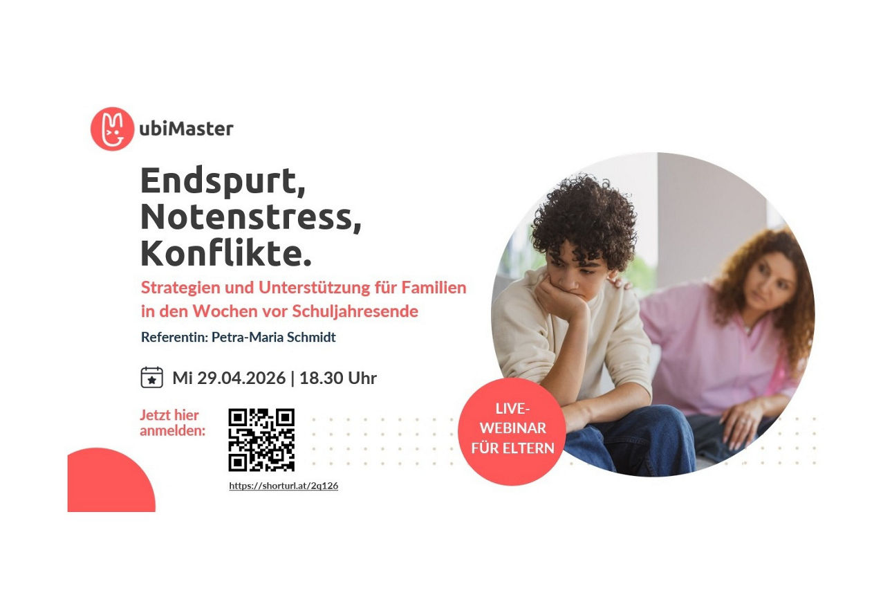 In diesem Informationsblatt finden Sie Einzelheiten zu einem bevorstehenden Eltern-Webinar mit der Referentin Petra-Maria