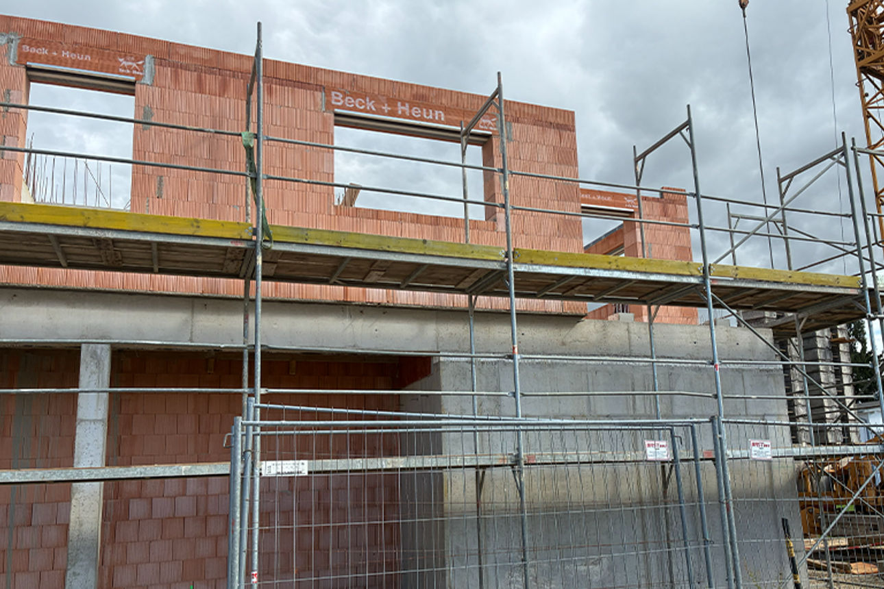 Neubau Straubing Süd Baufortschritt
