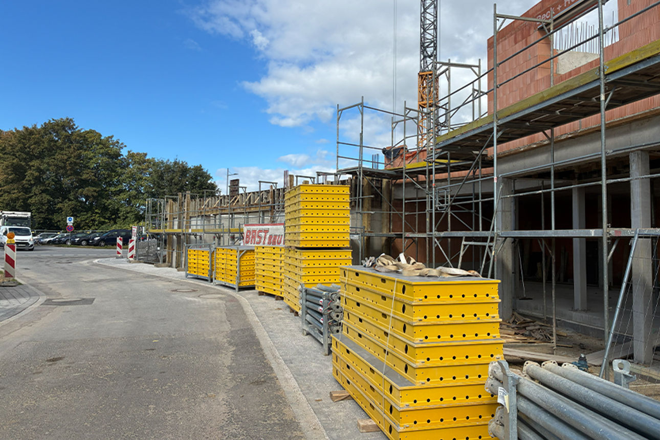 Neubau Straubing Süd Baufortschritt