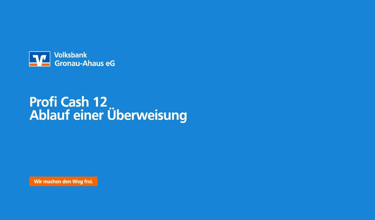 Ablauf einer Überweisung