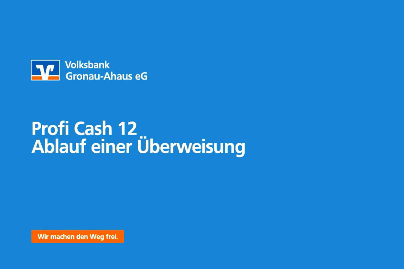 Ablauf einer Überweisung