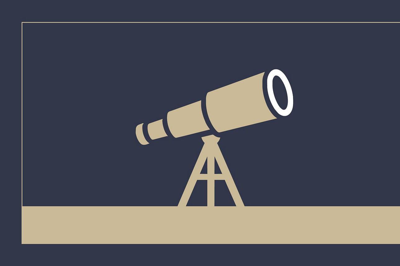 Fernglas-Bild