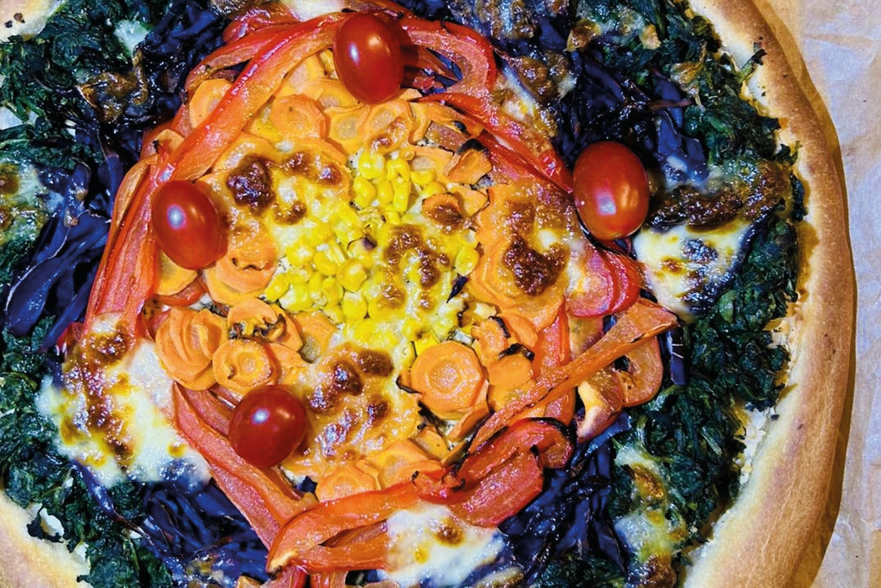Mannis Regenbogen-Pizza