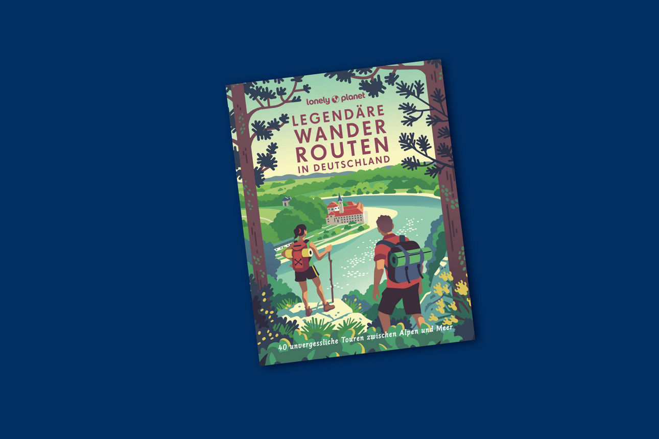 Bildband von Lonely Planet für Wanderrouten in Deutschlan