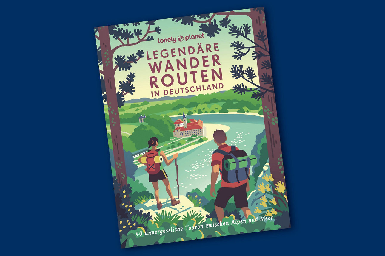 Bildband von Lonely Planet für Wanderrouten in Deutschland