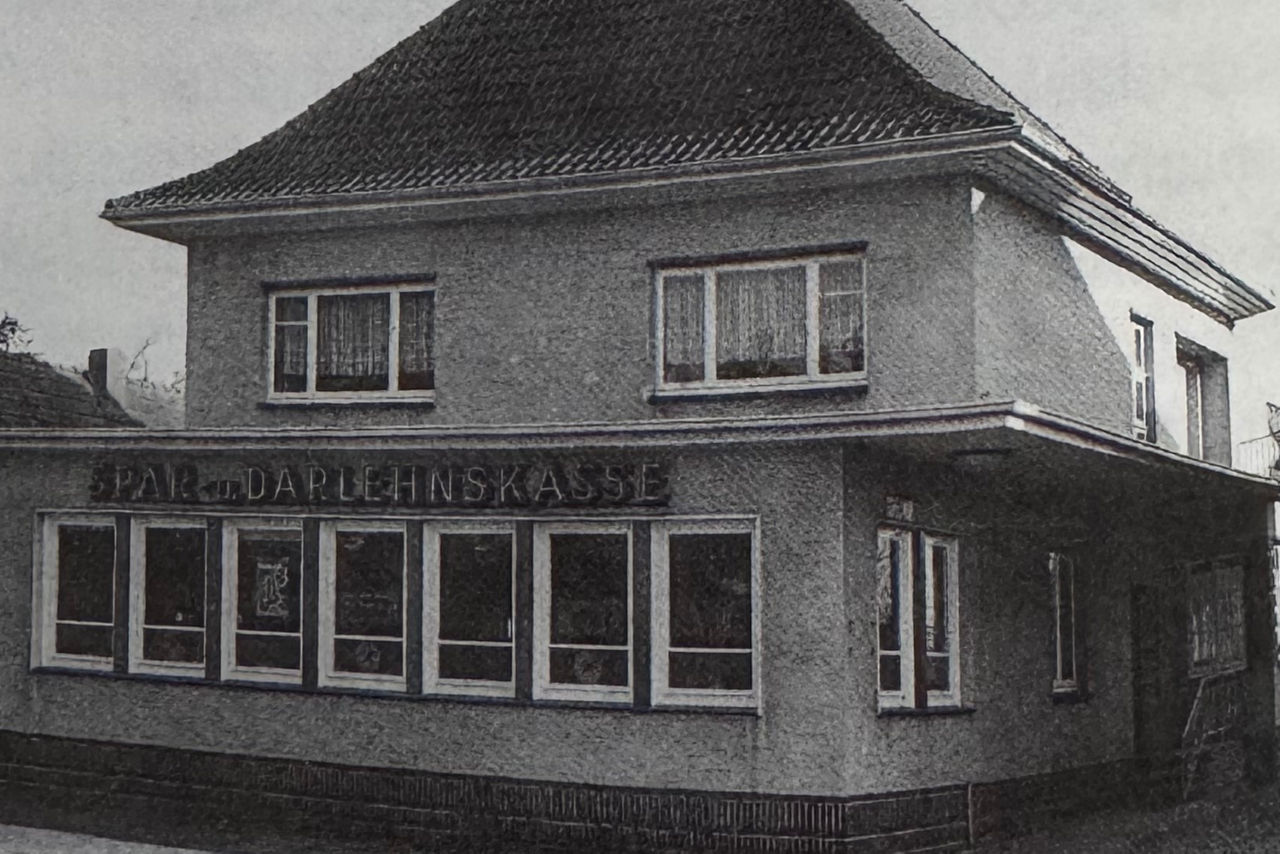 Ein Bild des Haus Südbeck in schwarzweiß