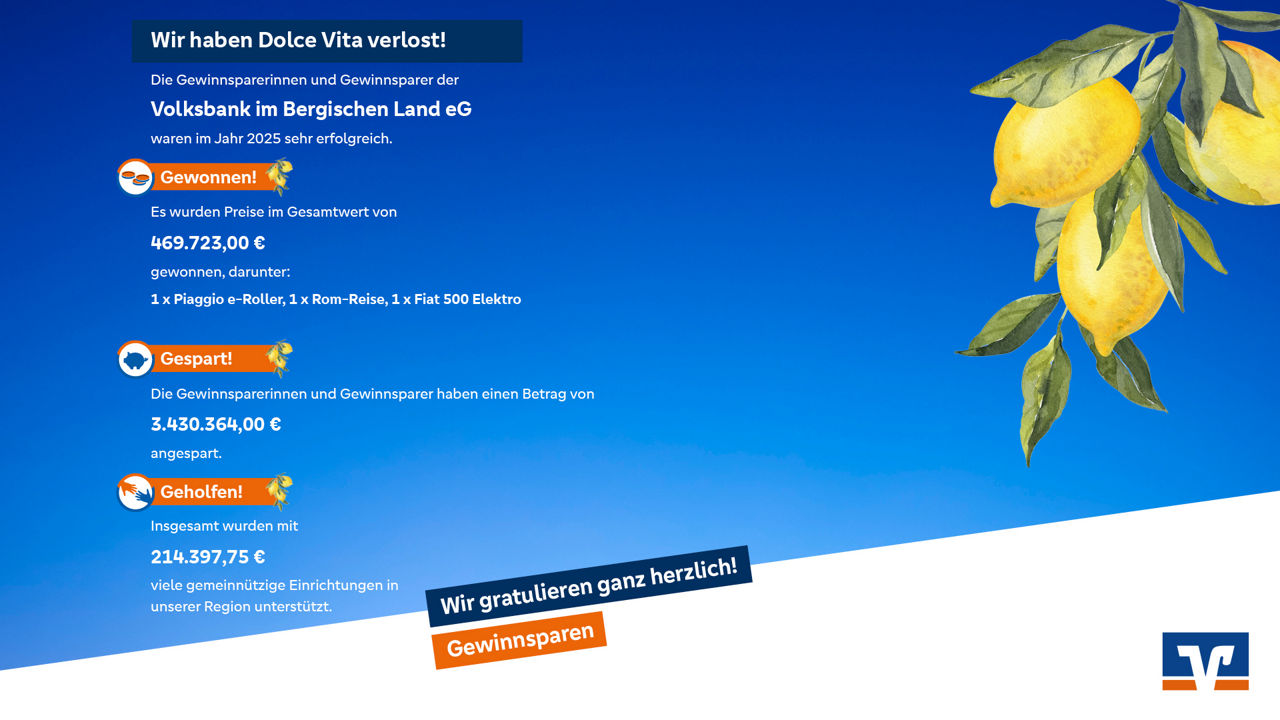 Gewinnsparbilanz 2025