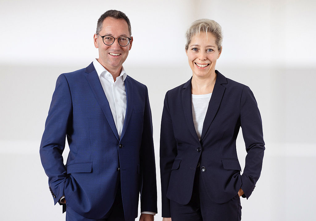 Unser Vorstandsteam: Harald Löhner und Heike Hartmann