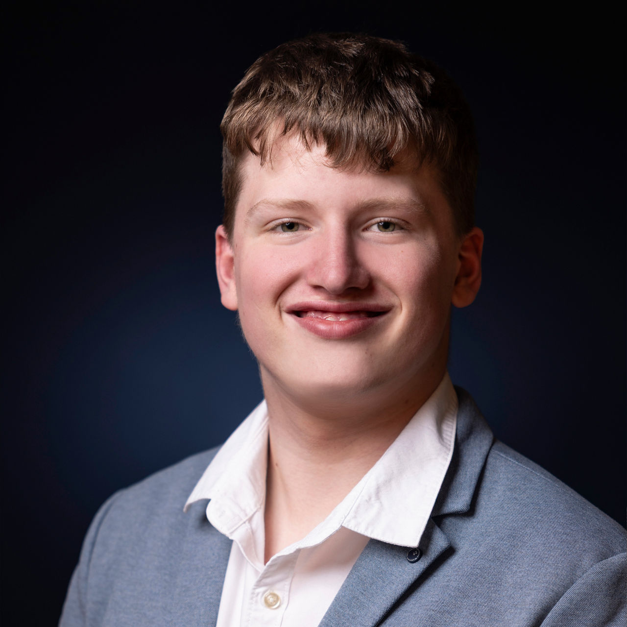 Azubi Justus Kauth  zu sehen