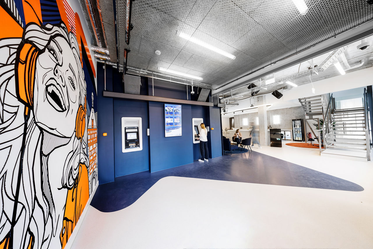 SB-Bereich in der Stuttgarter Str. 56