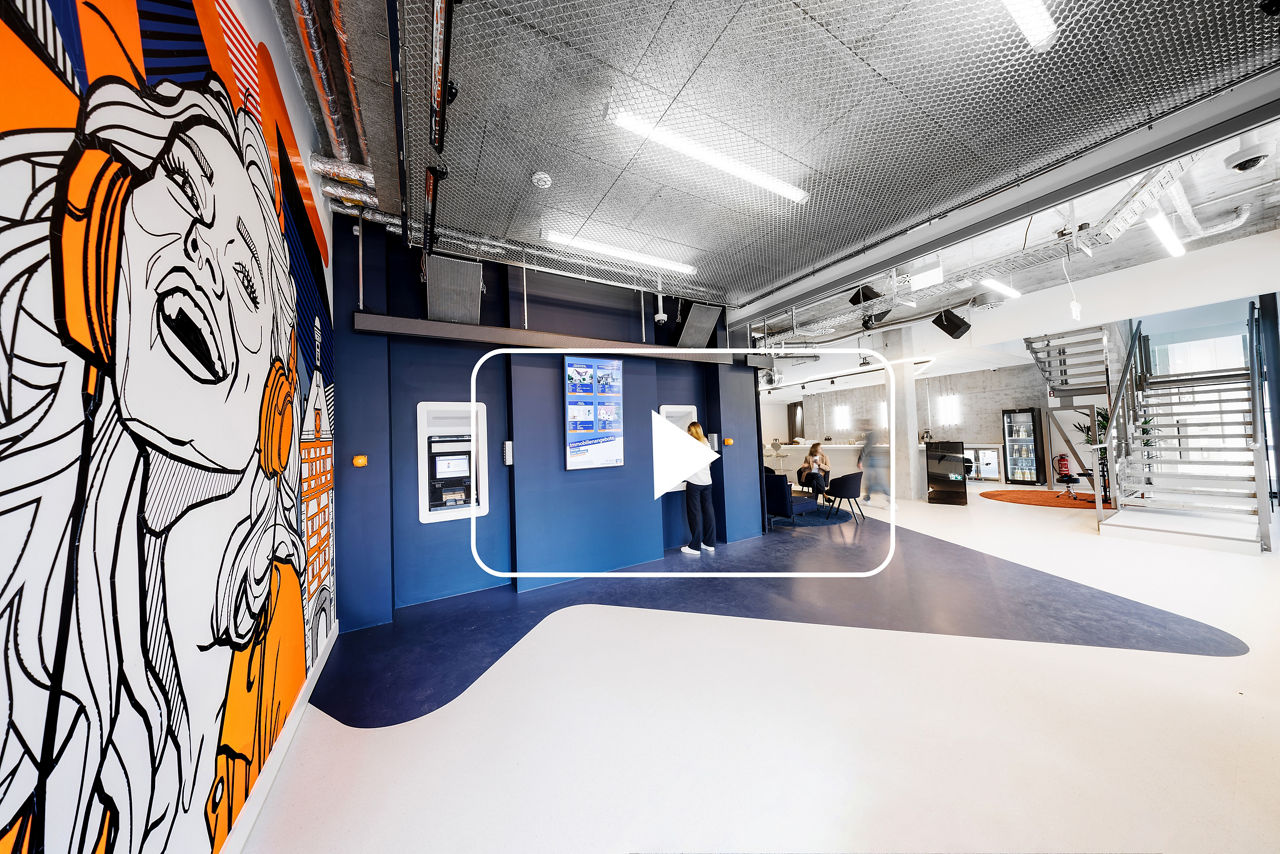 SB-Bereich in der Stuttgarter Str. 56