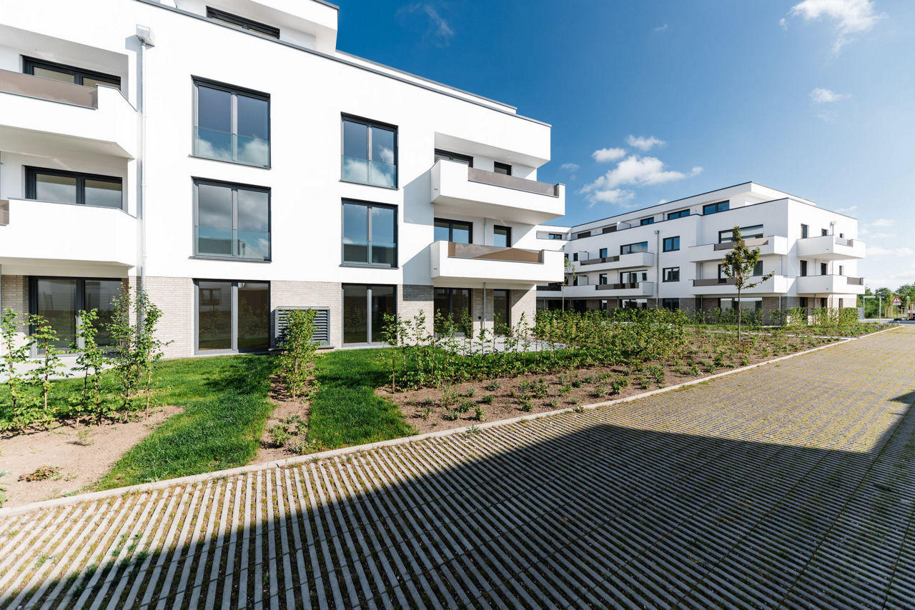Moderne Wohngebäude