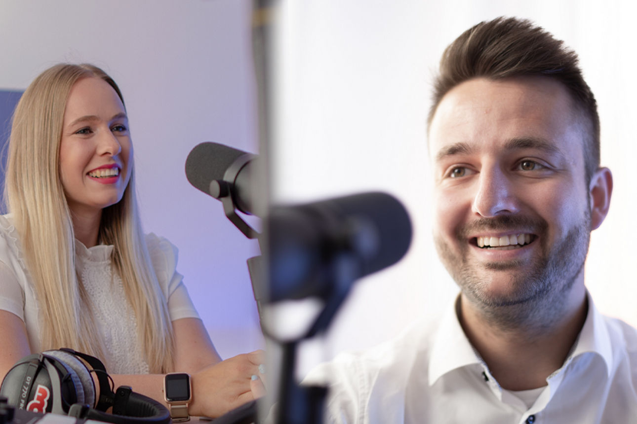 Jessica Schröder & Frederik Wiechers im Podcast Jessica Schröder & Frederik Wiechers im Podcast